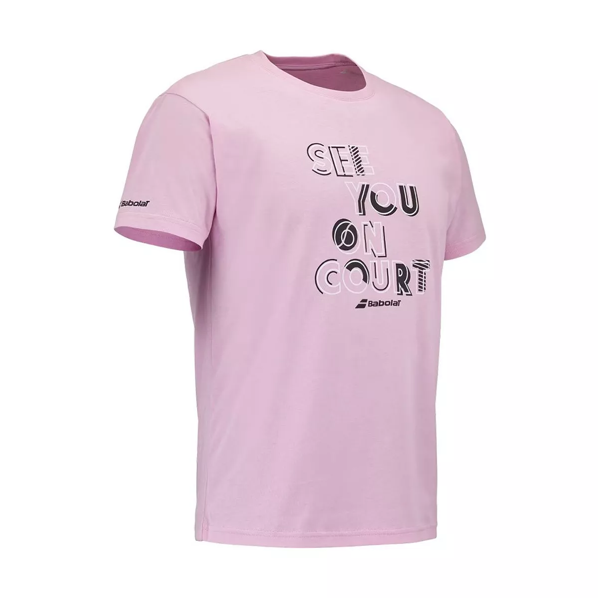 Babolat Exercise Message T-shirt Roze
