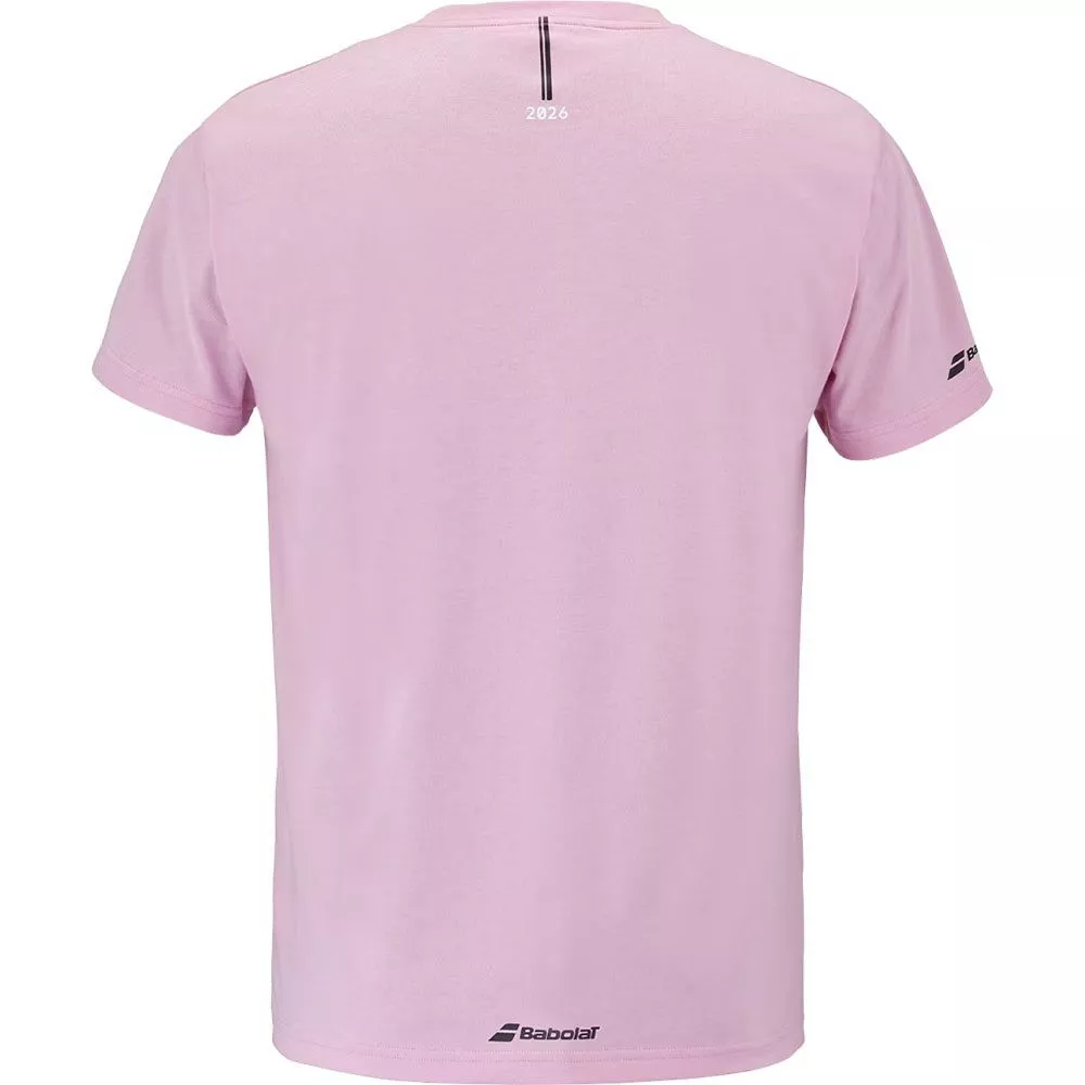 Babolat Exercise Message T-shirt Roze