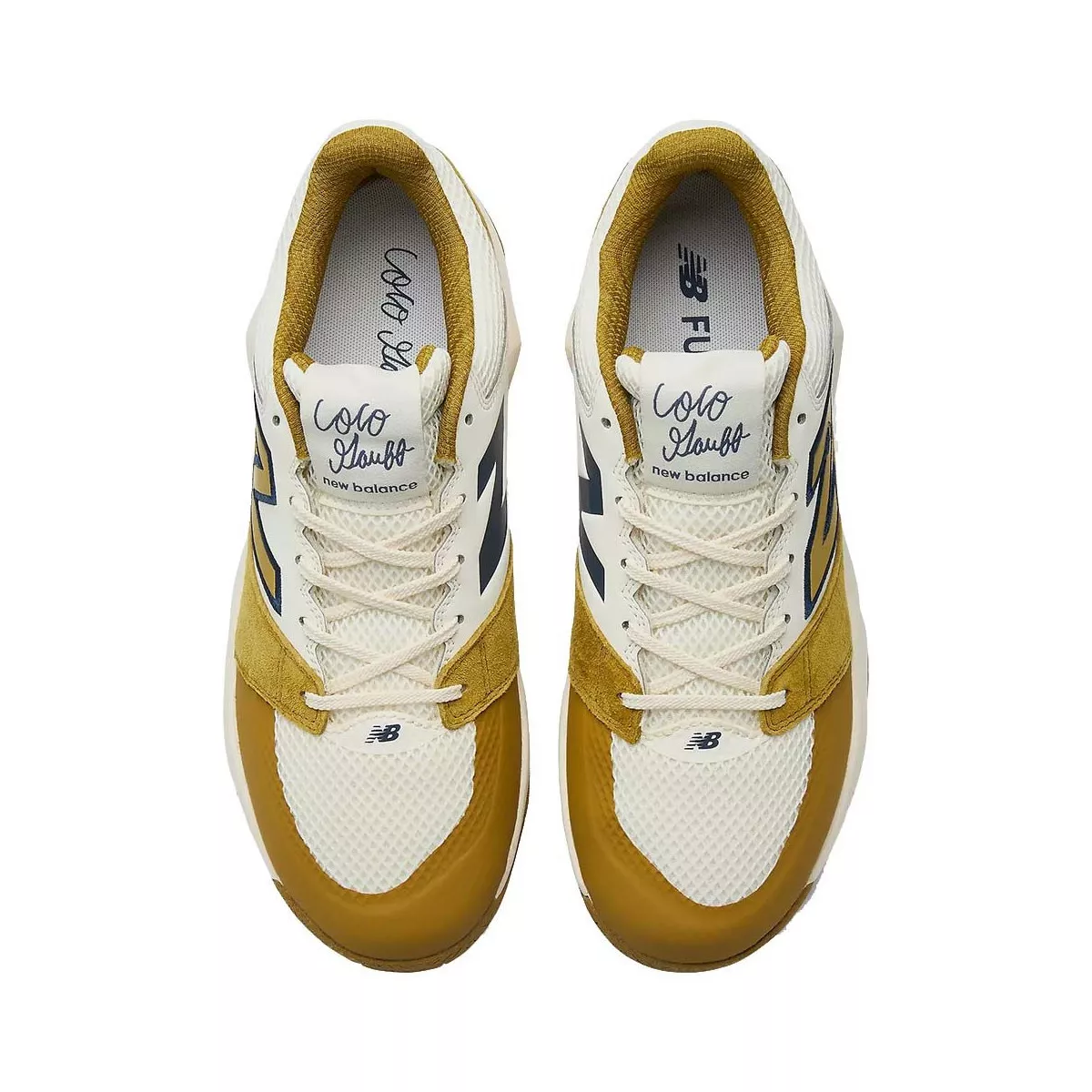 Chaussures New Balance Coco Delray Blanc / Or