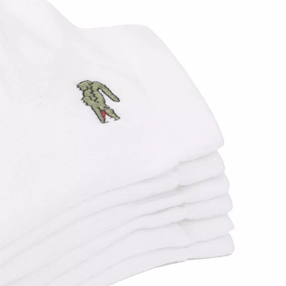 Chaussettes Lacoste Sport Short Blanc (3 paires)