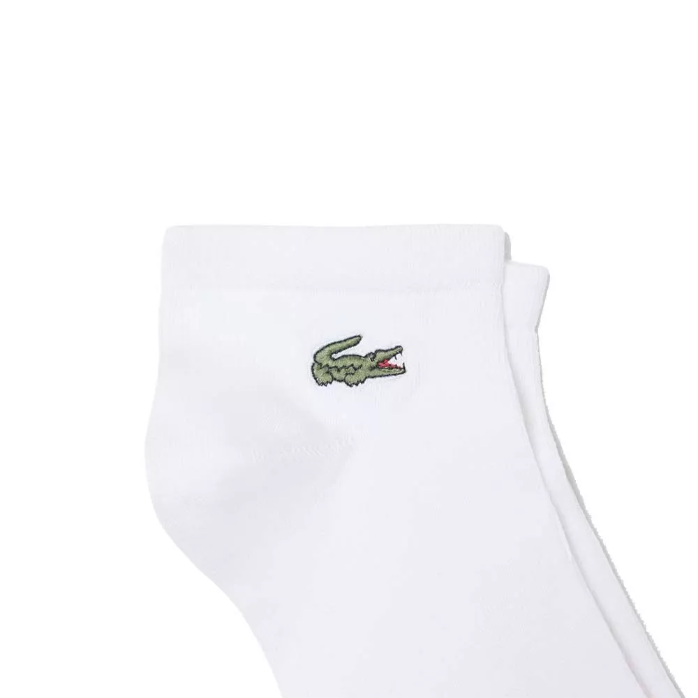 Chaussettes Lacoste Sport Short Blanc (3 paires)