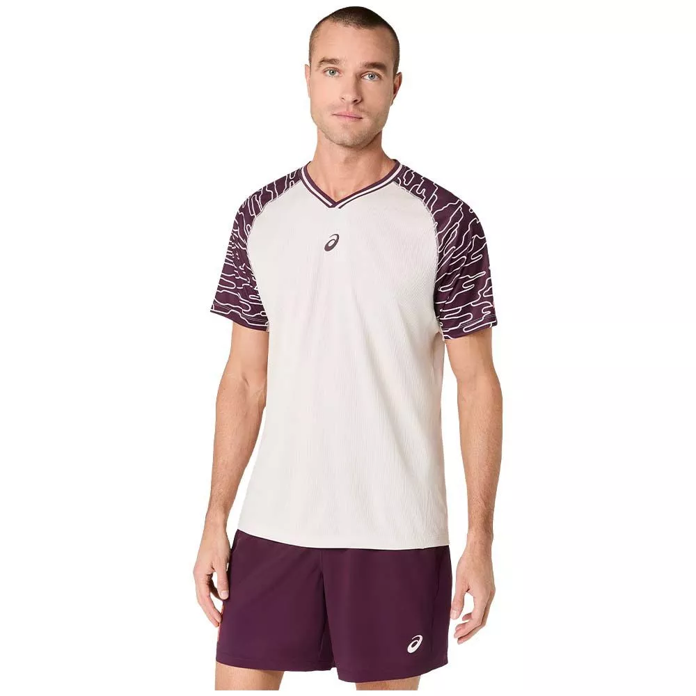 T-Shirt Asics Padel Court SS Beige