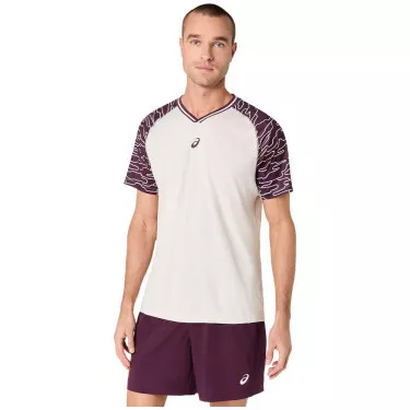 T-Shirt Asics Padel Court SS Beige