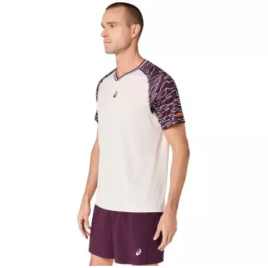 T-Shirt Asics Padel Court SS Beige
