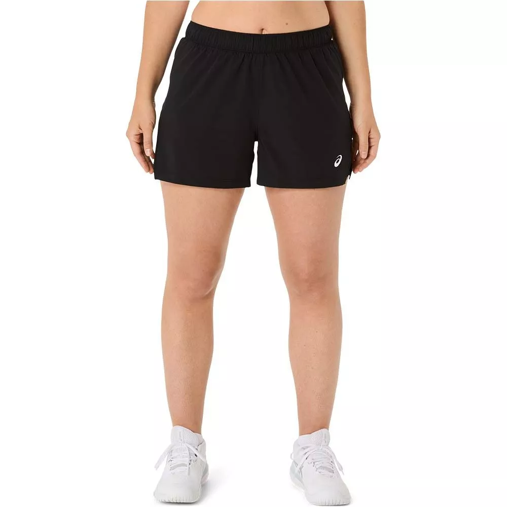 Short Asics Court 2-n-1 Femme Noir