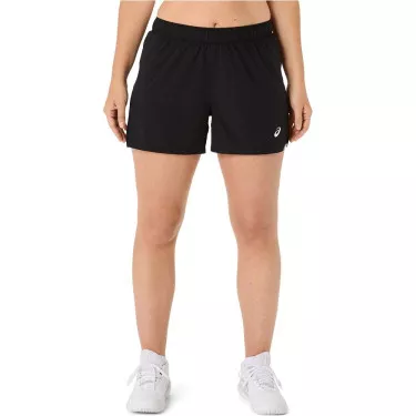 Short Asics Court 2-n-1 Femme Noir