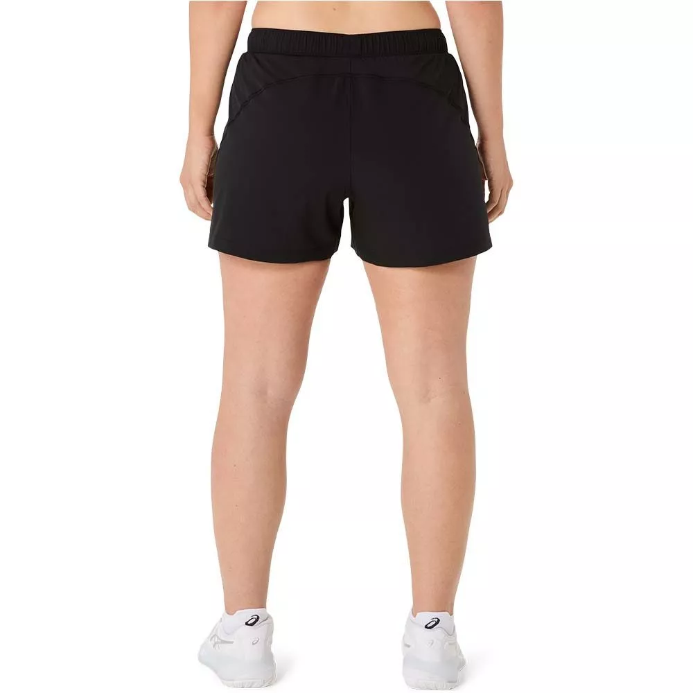 Short Asics Court 2-n-1 Femme Noir