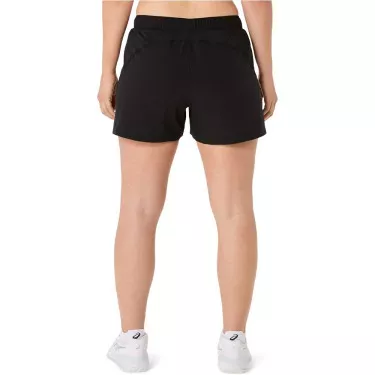 Short Asics Court 2-n-1 Femme Noir