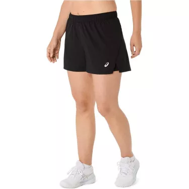 Short Asics Court 2-n-1 Femme Noir