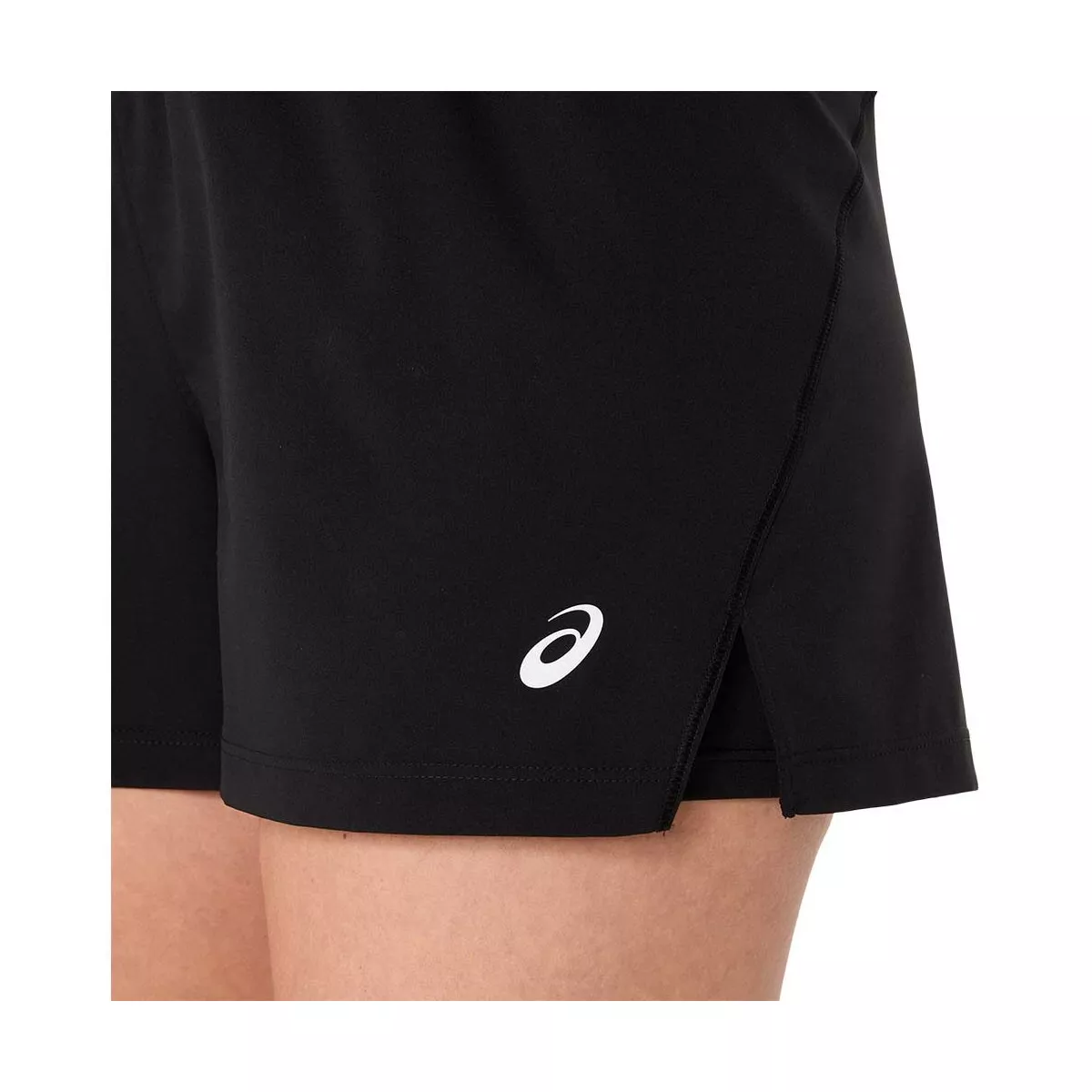 Short Asics Court 2-n-1 Femme Noir