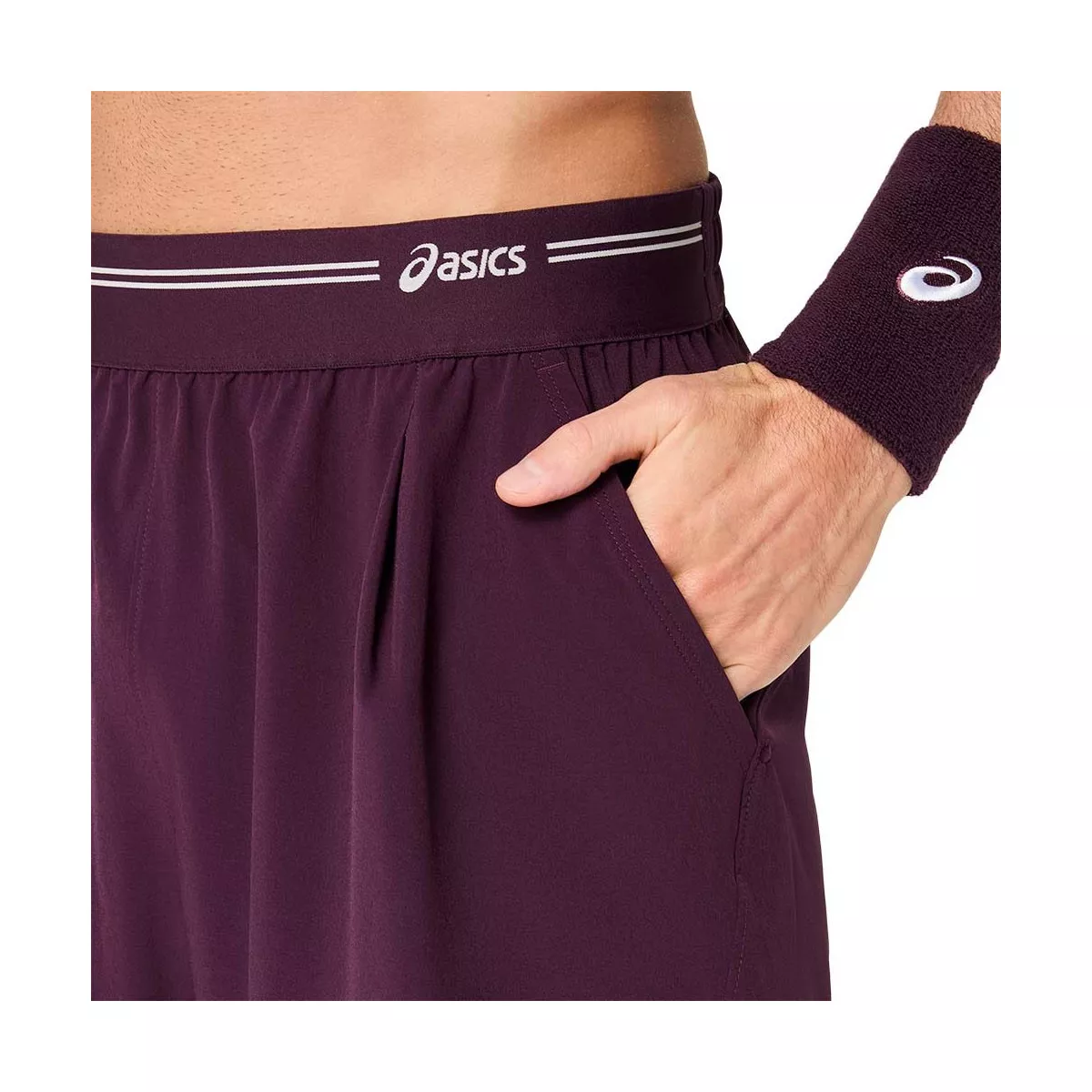 Short Asics Game Paars