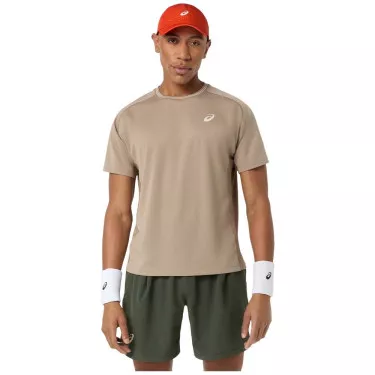 T-Shirt Asics Game SS Gris Beige