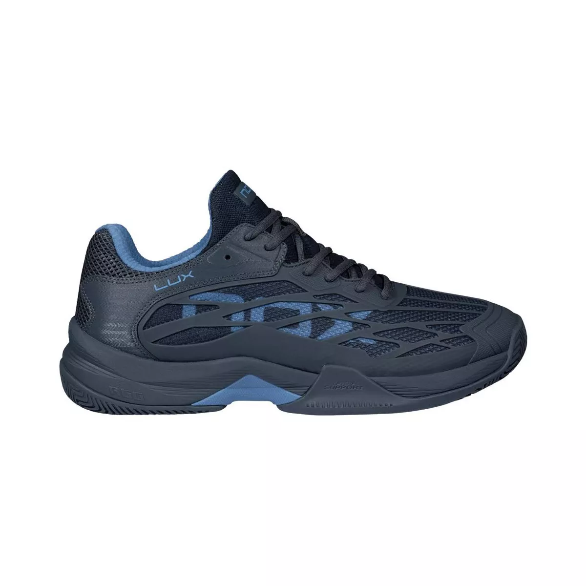 Nox AT10 Lux 2026 Marineblauwe Padel Schoenen