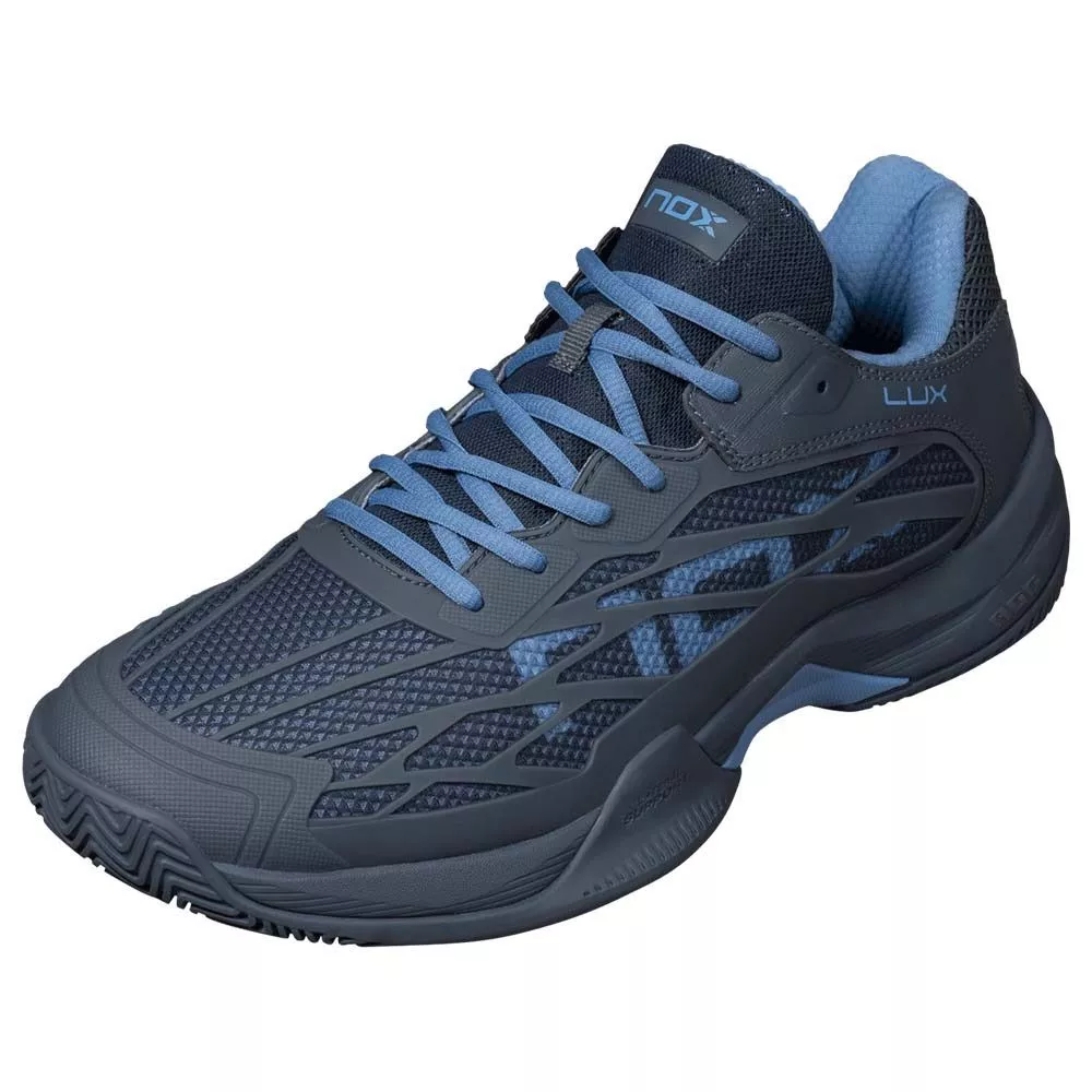 Nox AT10 Lux 2026 Marineblauwe Padel Schoenen
