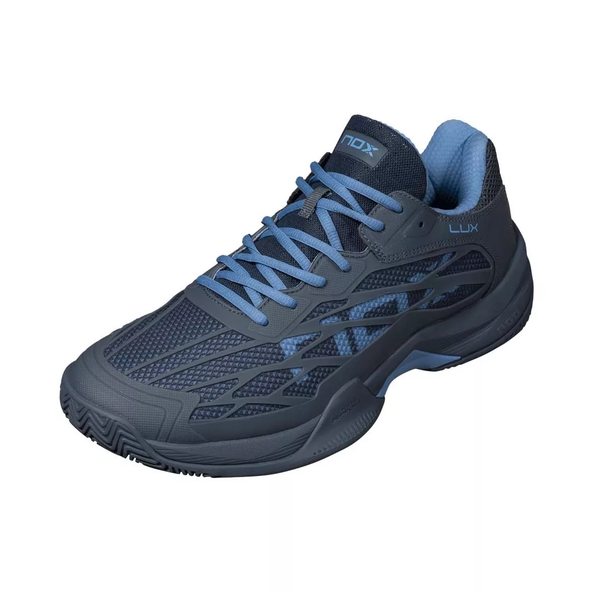 Nox AT10 Lux 2026 Marineblauwe Padel Schoenen