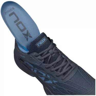 Nox AT10 Lux 2026 Marineblauwe Padel Schoenen