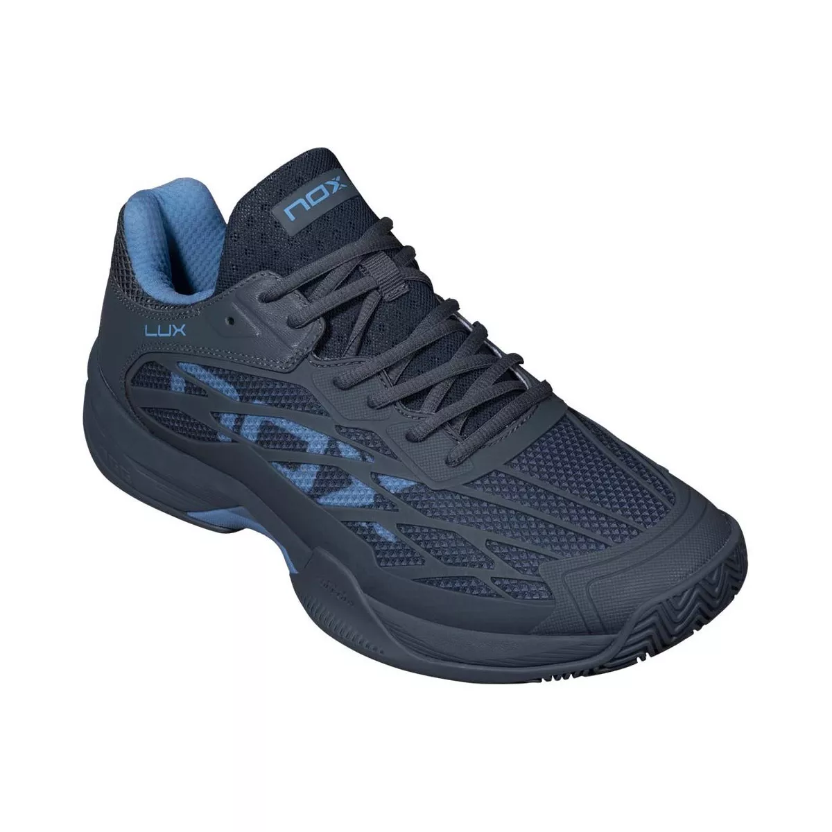 Nox AT10 Lux 2026 Marineblauwe Padel Schoenen