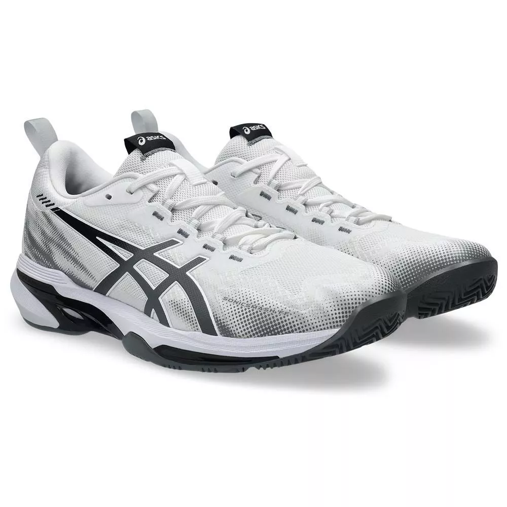 Asics Sonicsmash FF Padel Schoenen Wit / Grijs