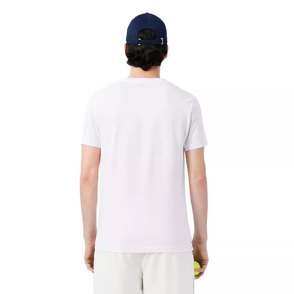Pack T-Shirt + Casquette Lacoste Tennis x Novak Djokovic Blanc