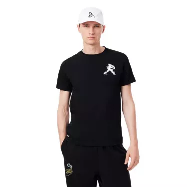 Voordeelpakket Lacoste x Novak Djokovic T-shirt & Pet Zwart