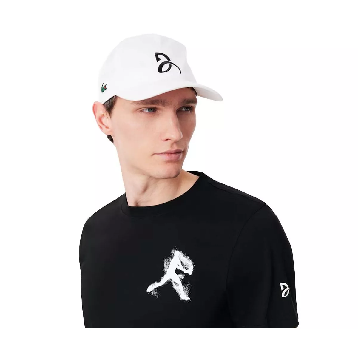 Voordeelpakket Lacoste x Novak Djokovic T-shirt & Pet Zwart
