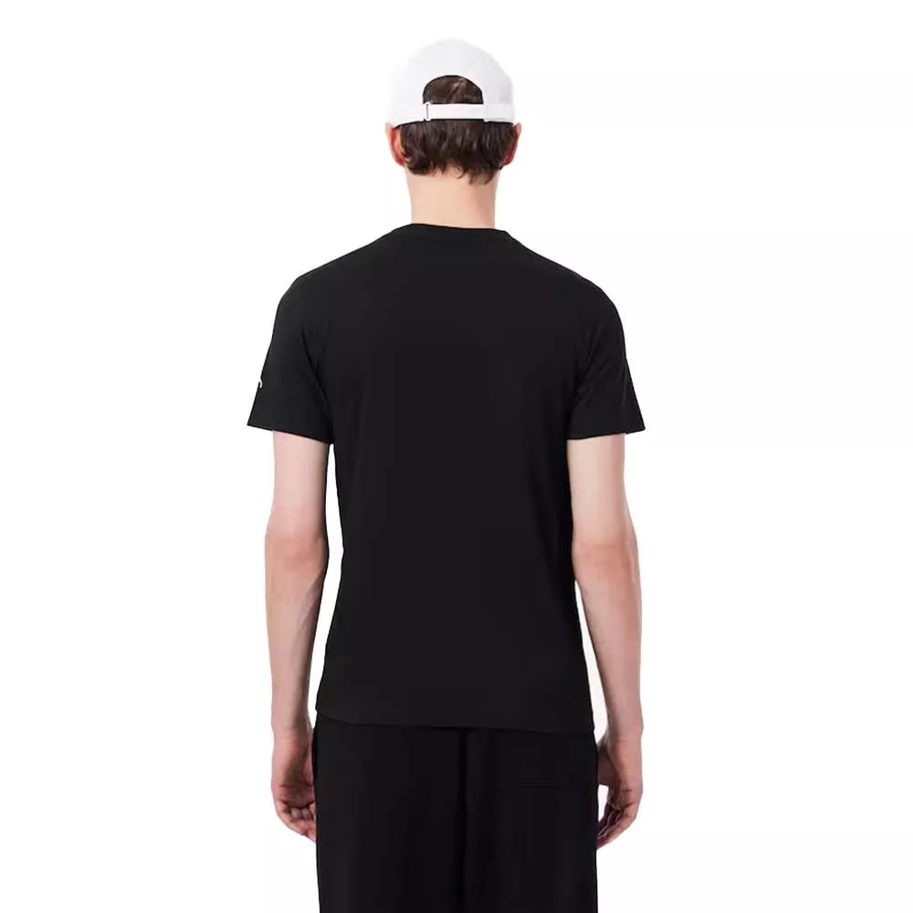 Voordeelpakket Lacoste x Novak Djokovic T-shirt & Pet Zwart