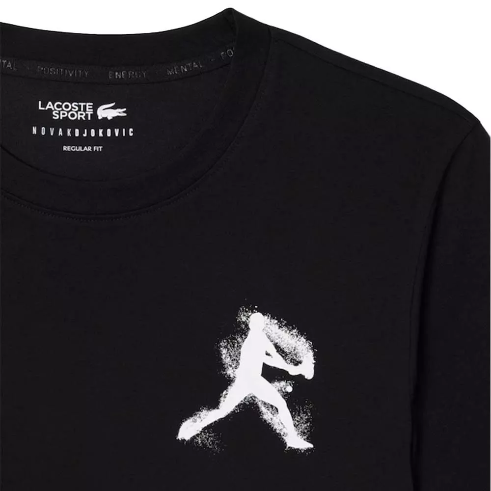 Voordeelpakket Lacoste x Novak Djokovic T-shirt & Pet Zwart