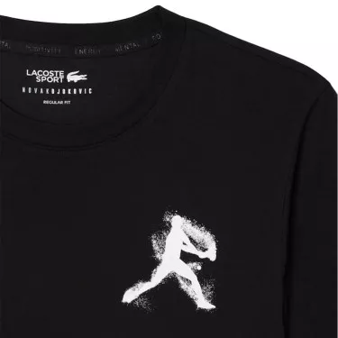 Voordeelpakket Lacoste x Novak Djokovic T-shirt & Pet Zwart