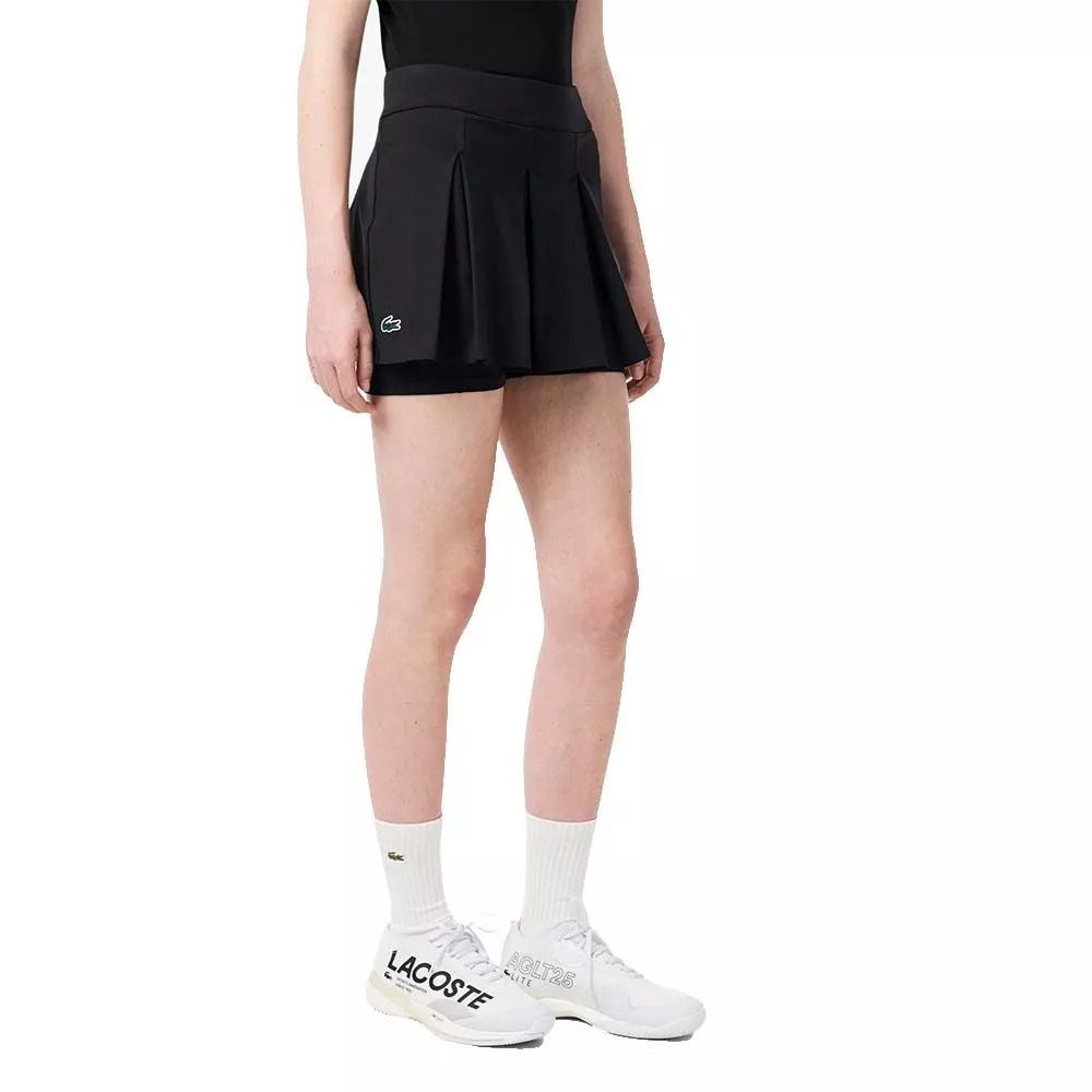 Lacoste Tennis Ultra Dry Rok Zwart