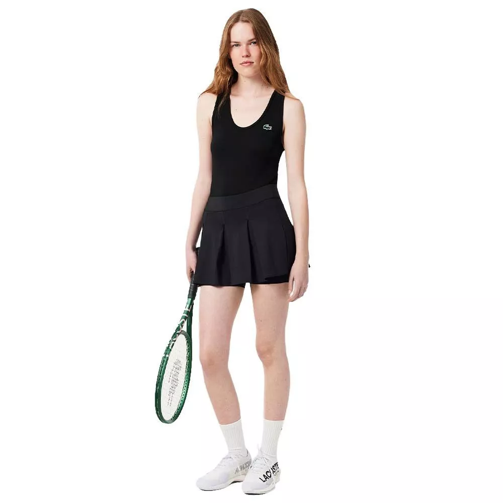 Lacoste Tennis Ultra Dry Rok Zwart