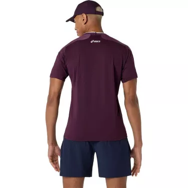 T-Shirt Asics Match Jacquard SS Violet