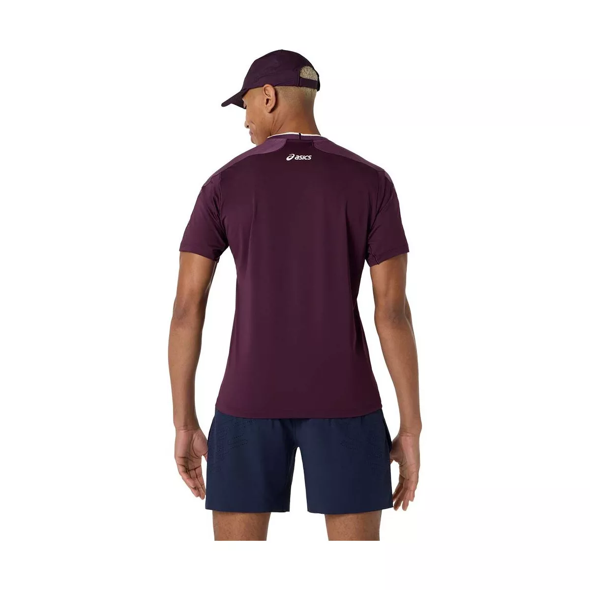 T-Shirt Asics Match Jacquard SS Violet