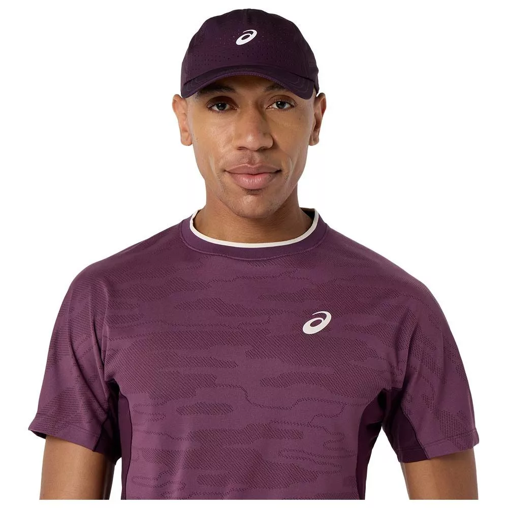T-Shirt Asics Match Jacquard SS Violet
