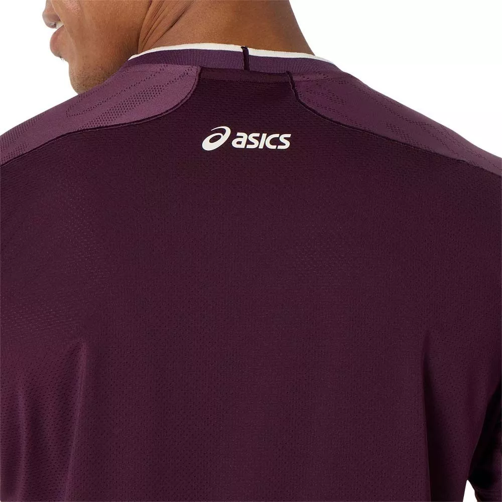 T-Shirt Asics Match Jacquard SS Violet