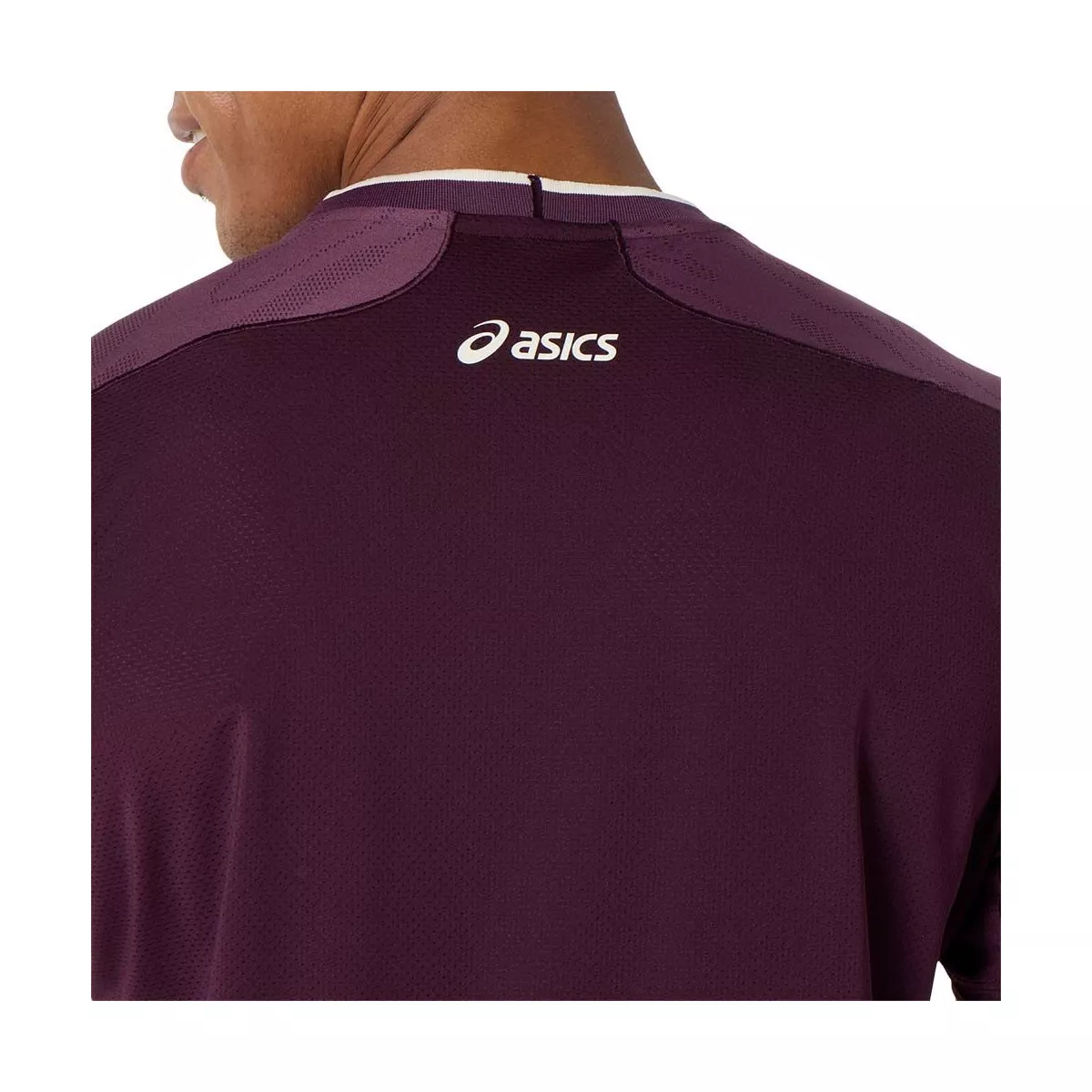 T-Shirt Asics Match Jacquard SS Violet