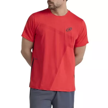T-shirt Bullpadel Mosal Rouge