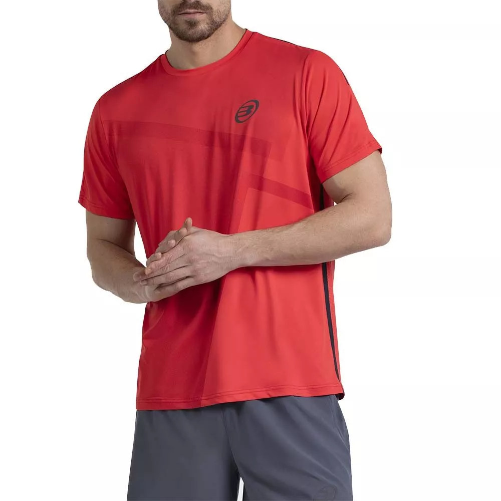 T-shirt Bullpadel Mosal Rouge