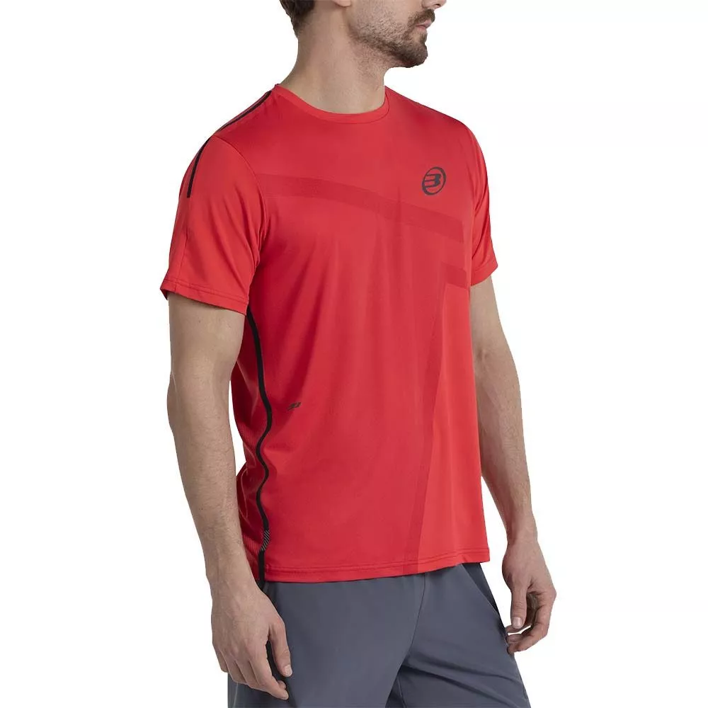 T-shirt Bullpadel Mosal Rouge