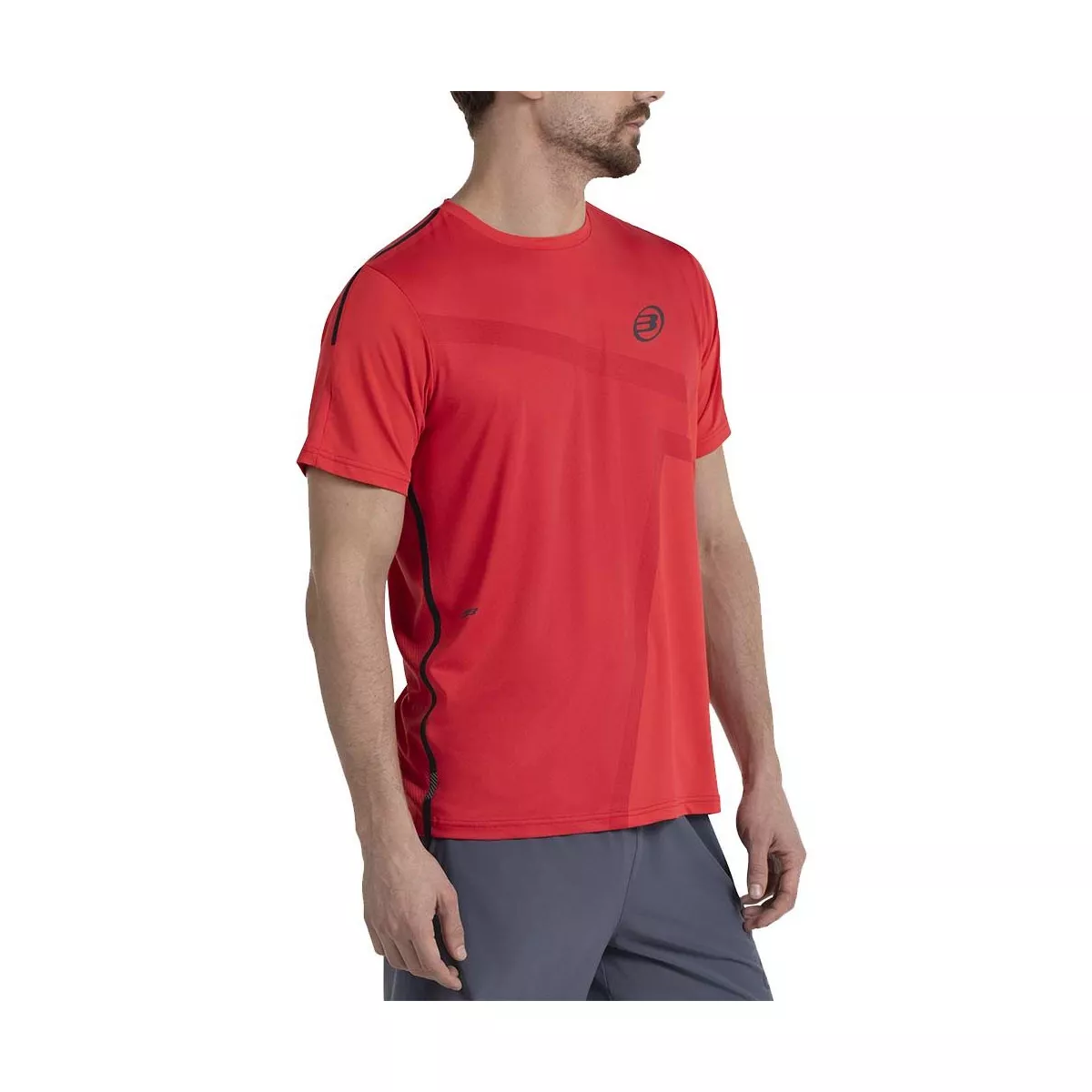 T-shirt Bullpadel Mosal Rouge