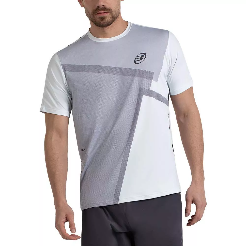 T-shirt Bullpadel Mosal Blanc / Gris