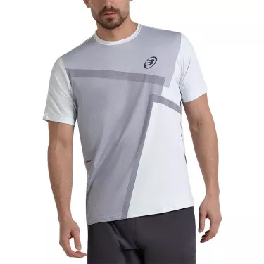 T-shirt Bullpadel Mosal Blanc / Gris