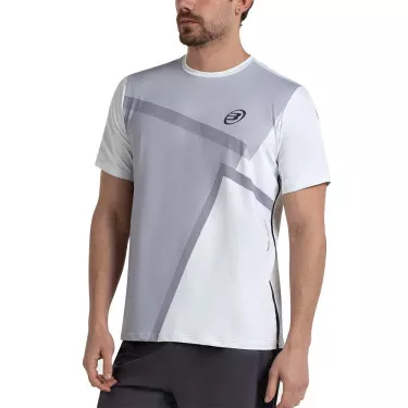 T-shirt Bullpadel Mosal Blanc / Gris