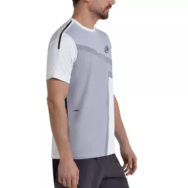 T-shirt Bullpadel Mosal Blanc / Gris