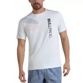 T-shirt Bullpadel Mistel Blanc