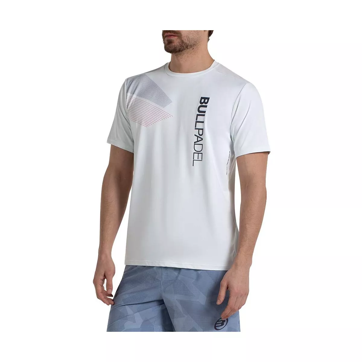 T-shirt Bullpadel Mistel Blanc