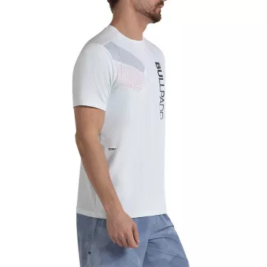 T-shirt Bullpadel Mistel Blanc