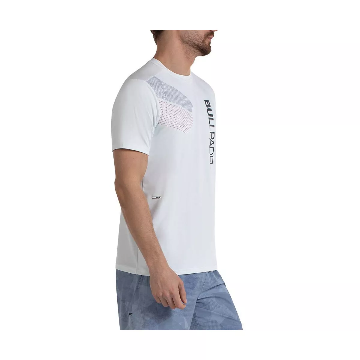 T-shirt Bullpadel Mistel Blanc