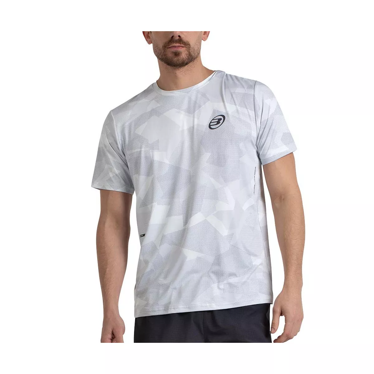 T-shirt Bullpadel Marel Blanc / Gris