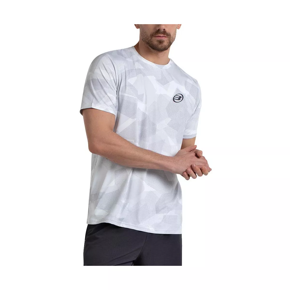 T-shirt Bullpadel Marel Blanc / Gris