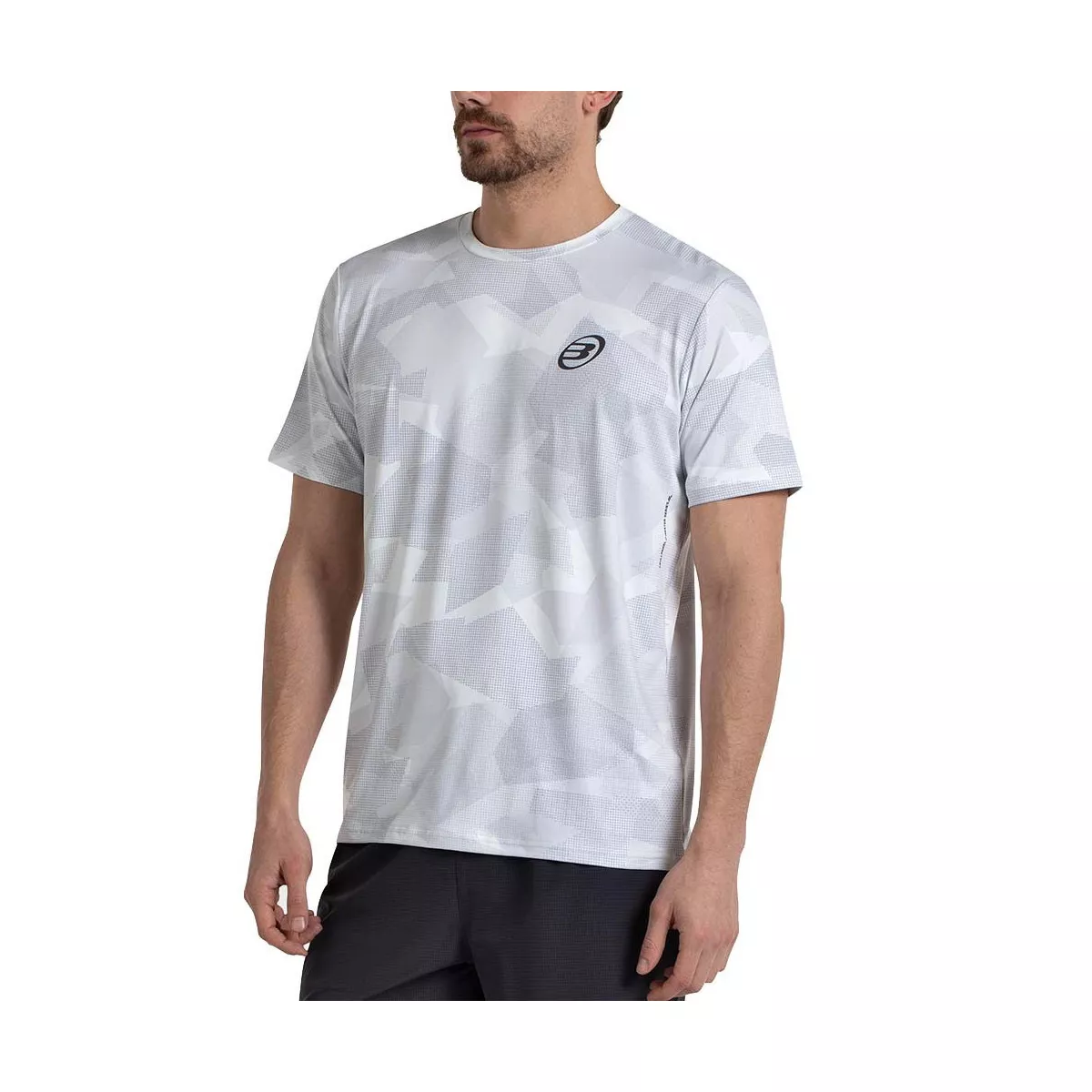 T-shirt Bullpadel Marel Blanc / Gris
